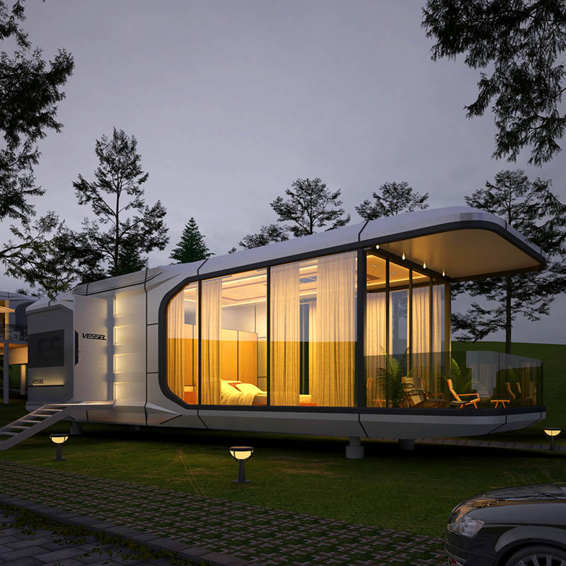 Космічна капсула Mobile Luxury Resort Hotel